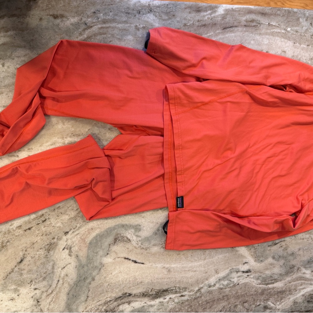 Kids Patagonia Coral Capilene Baselayer
